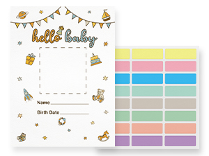 soft cloth baby photo album
