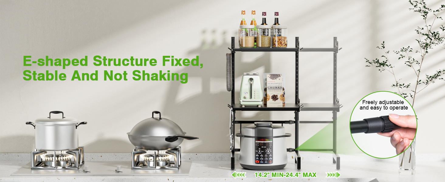 Extendable Microwave Oven Rack