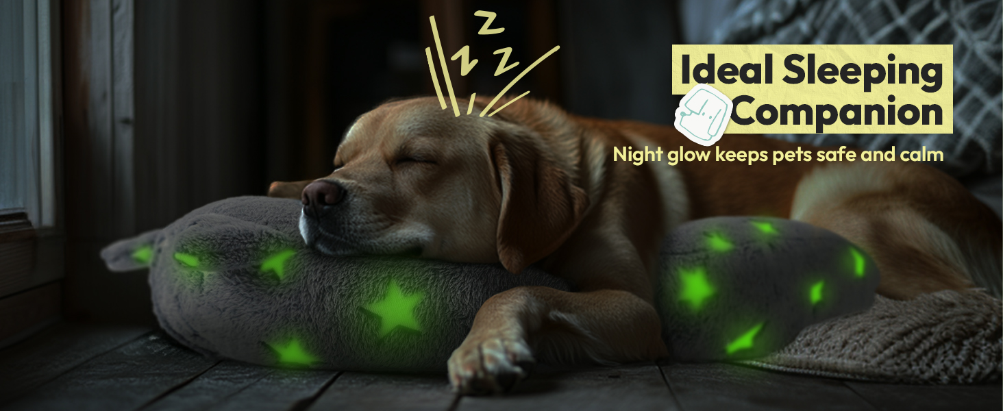 3 ldeal Sleeping Companion Night glow keeps pets safe and calm (2)