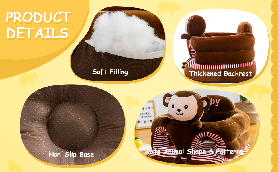 Comfy Plush Infant Seats