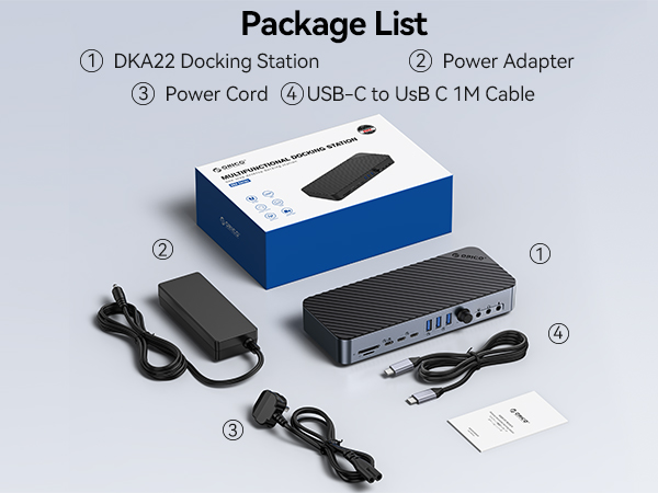 ORICO ドッキングステーション 5画面拡張 8K 22-in-1 ORICO ドッキングステーション 5画面拡張 8K 22-in-1 Amazon.com