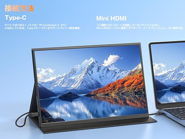 Amazon.co.jp: EVICIV モバイルモニター14.5インチ 4K UHD 3840×2400