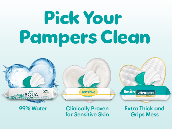 Pampers baby wipes comparison chart
