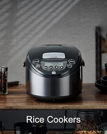 Amazon.com: Tiger JAX-T18U-K 10-Cup (Uncooked) Micom Rice