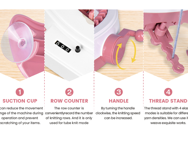 SENTRO 48 Needles Knitting Machine