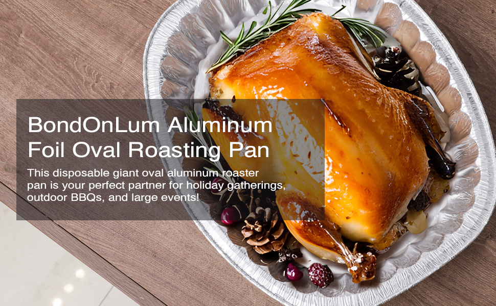 oval foil pan