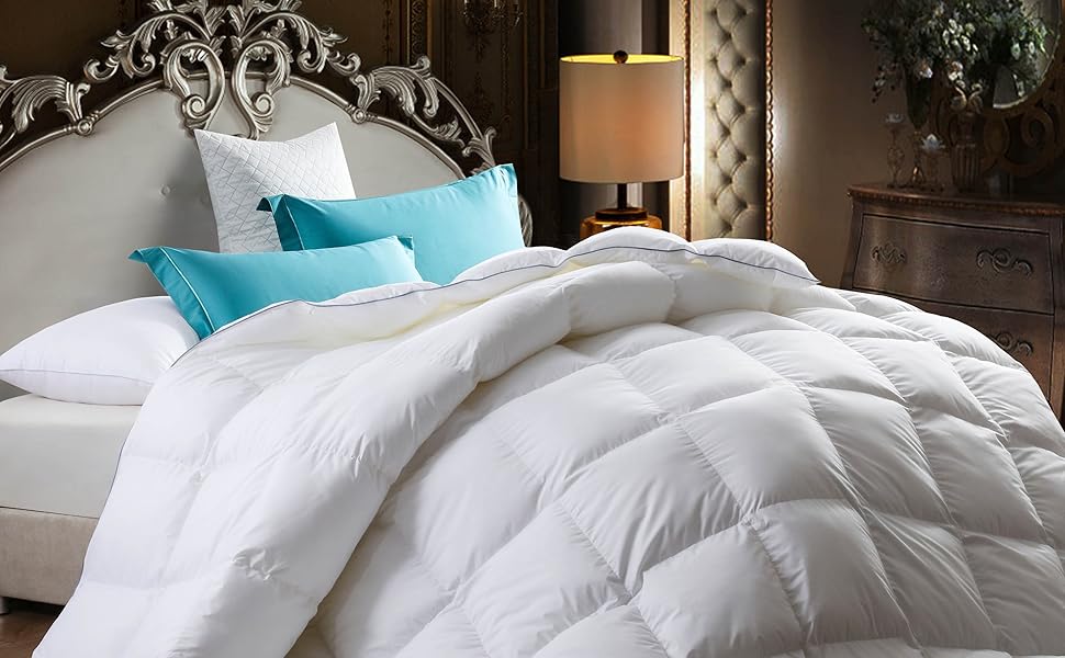 Goose Feather Down Duvet [S] Quilt 13.5 Tog Luxury Quilt Comforter