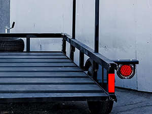 4inch red round tail light stop brake turn lights