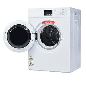 洗濯乾燥機　8キロ　工事不用 Amazon | 衣類乾燥機 大容量 8kg 工事不要 家庭用 タイマー機能