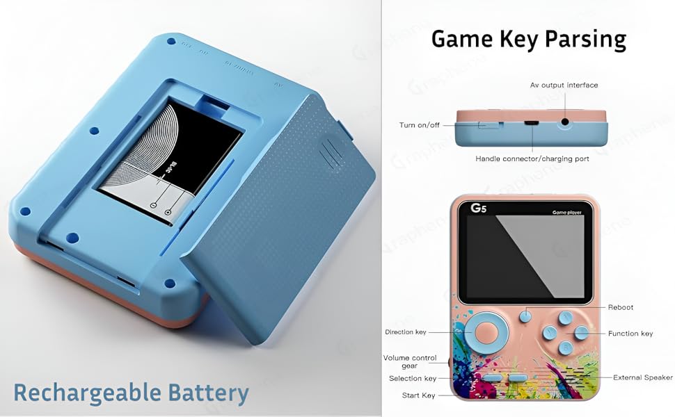 Handheld Classical Game Box 