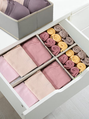 drawer organizers cloth