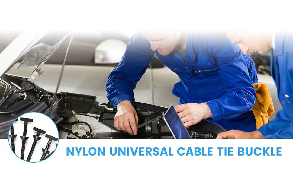 nylon universal cable tie buckle