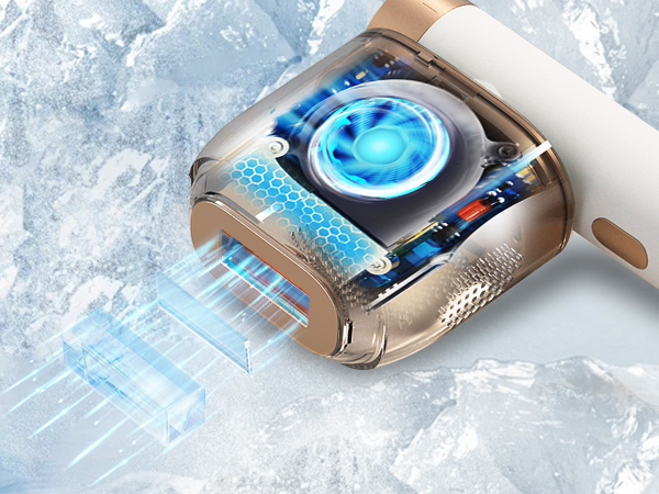 Amazon.com: 雷射脫毛,BoSidin IPL 脫毛,無痛冰冷,2 合1 臉部SR