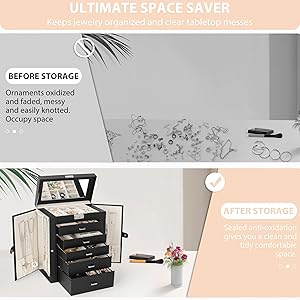 Practical jewelry organizer