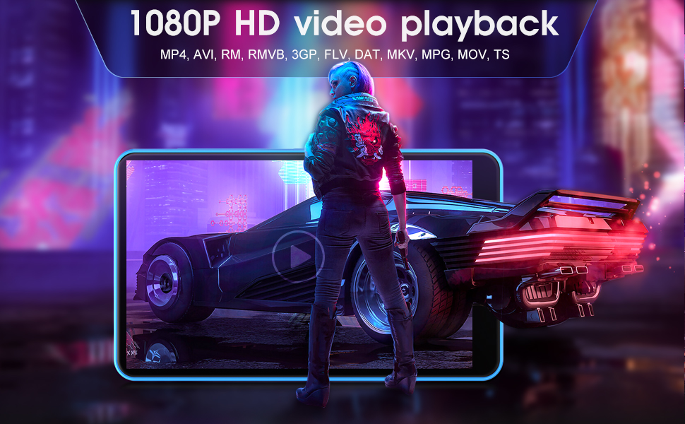 MP3 Player with Bluetooth and WiFi, HiFi Sound Digital