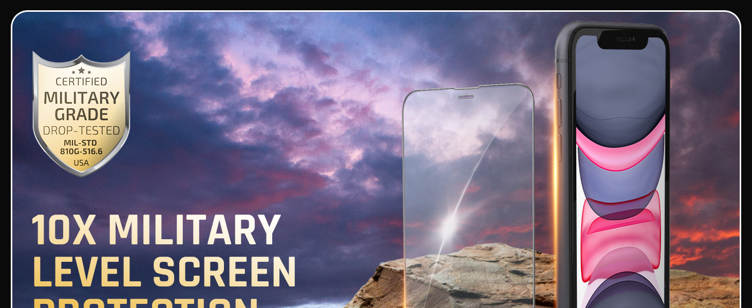 TEMPRTEK iPhone 11 / XR Screen Protector (6.1') Tempered Glass