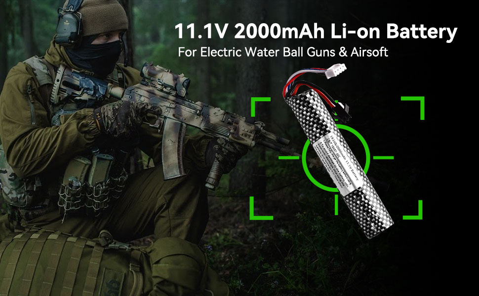11.1v airsoft battery