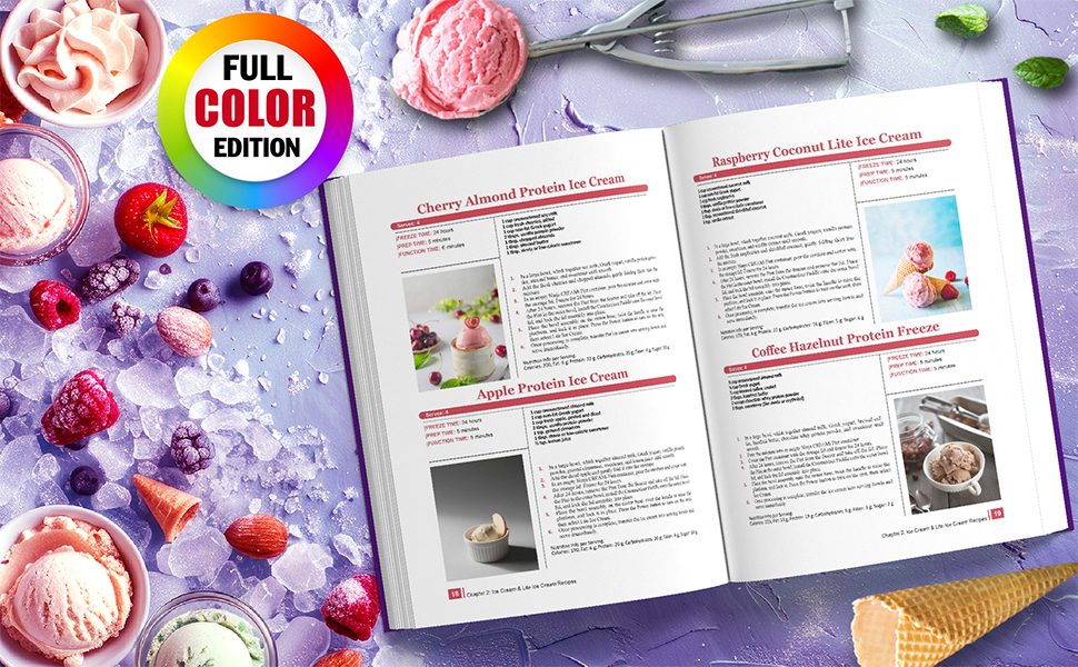 ninja creami cookbook high protein