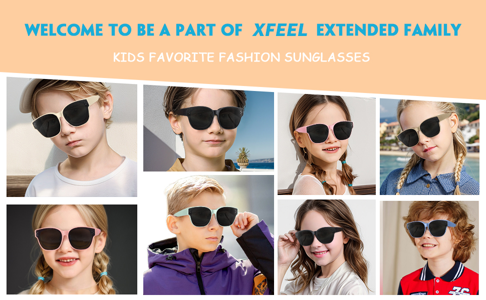 Amazon.com: Xfeel Kids Sunglasses Over Prescription Glasses