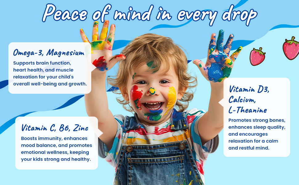 Magnesium Glycinate liquid for kids