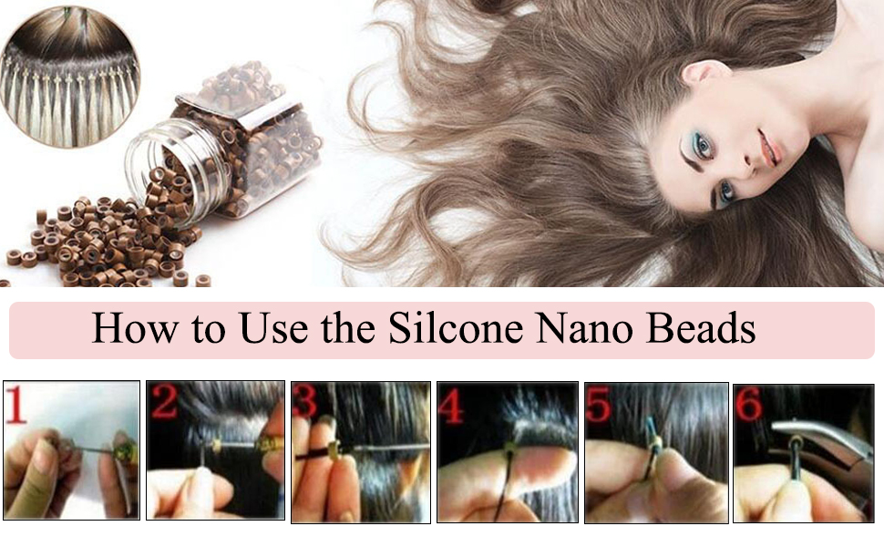 How to use silcone beads