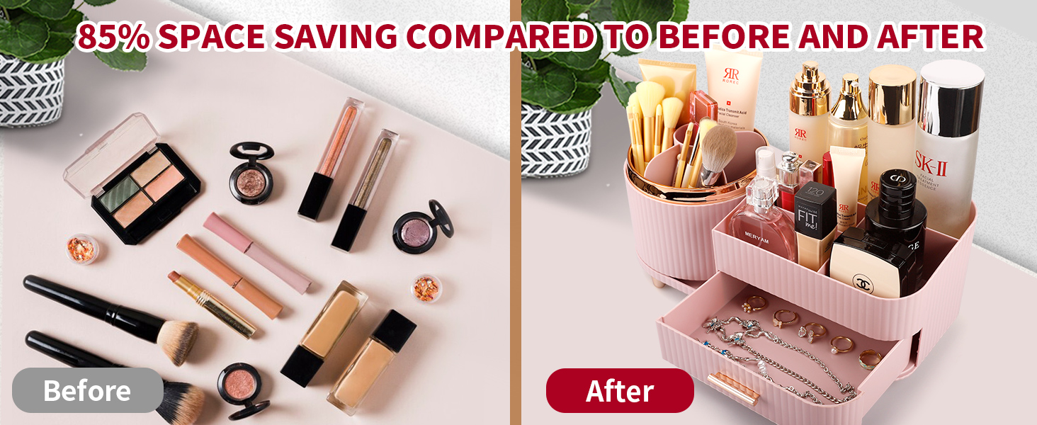 Makeup Organizer for Vanity