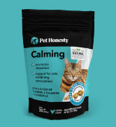 PetHonesty Calming Chews for Dogs & Cats - Helps Reduce Stress and Cat & Dog Anxiety Relief