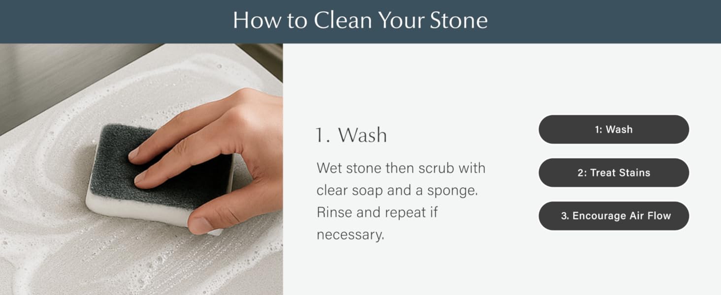 stone drying mat