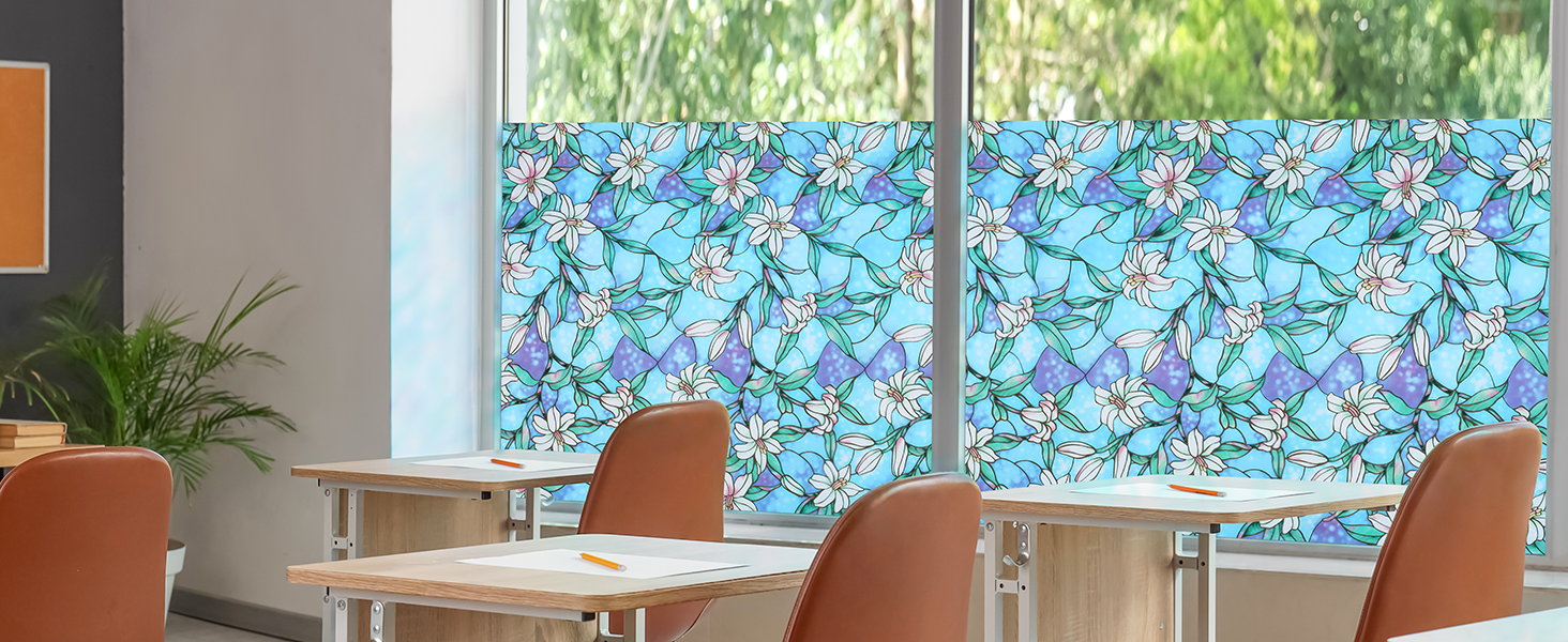 stain glass window film for glass