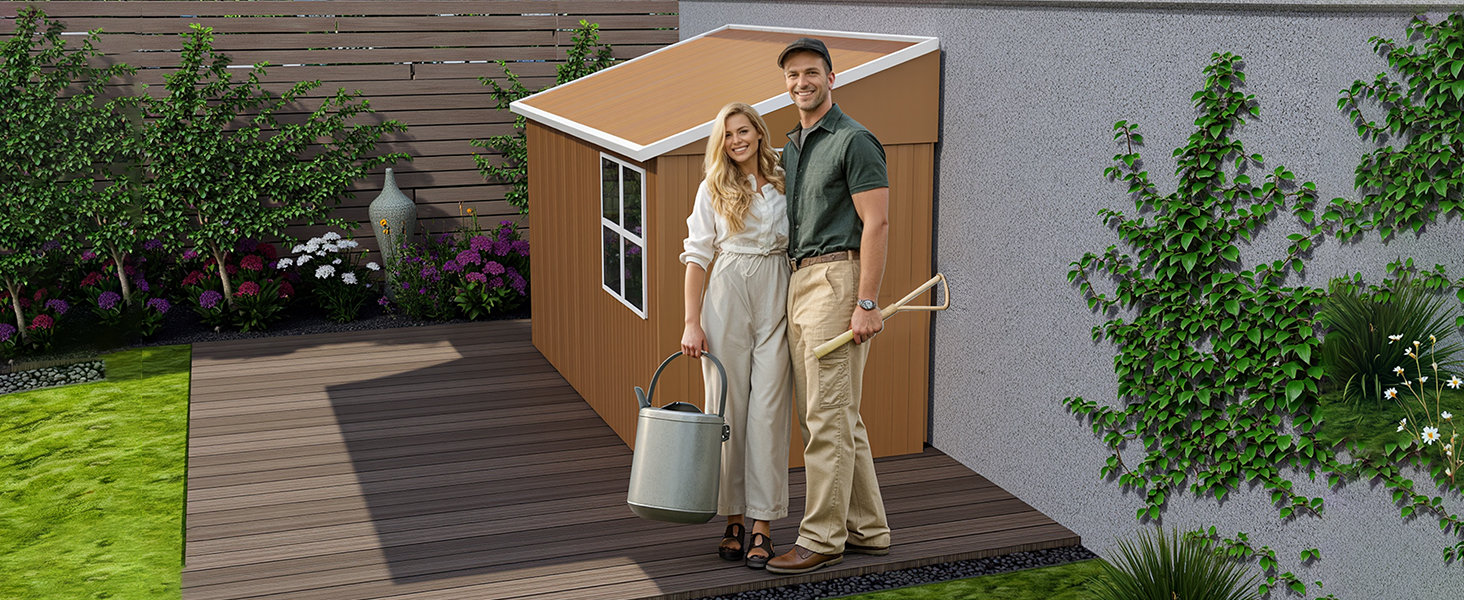 outdoor storage shed
