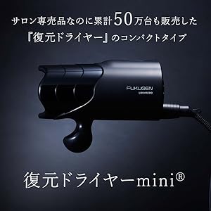 復元ドライヤー mini LJ-365C1 ブラック 楽天市場】正規代理店 ルーヴルドー 復元 ドライヤー mini α