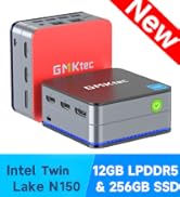 GMKtec Wstępnie zainstalowany mini komputer N100,11 Pro, mini