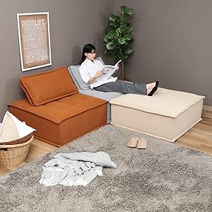 Amazon｜不二貿易 ソファ 一人掛け 組み合わせて二人掛け 三人