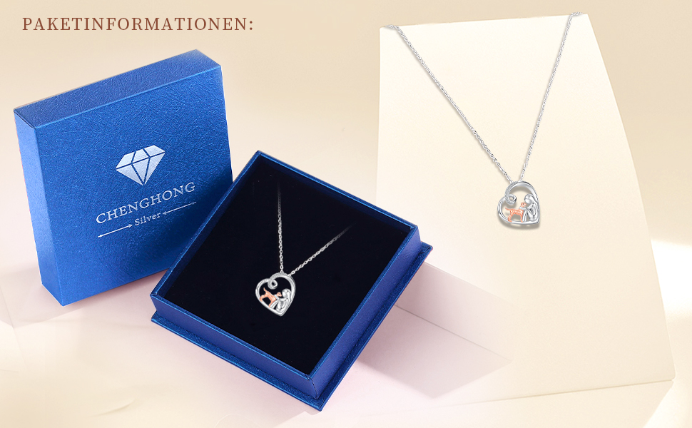 urnen kette hund anhänger asche hund