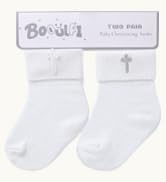 baptism socks for boys