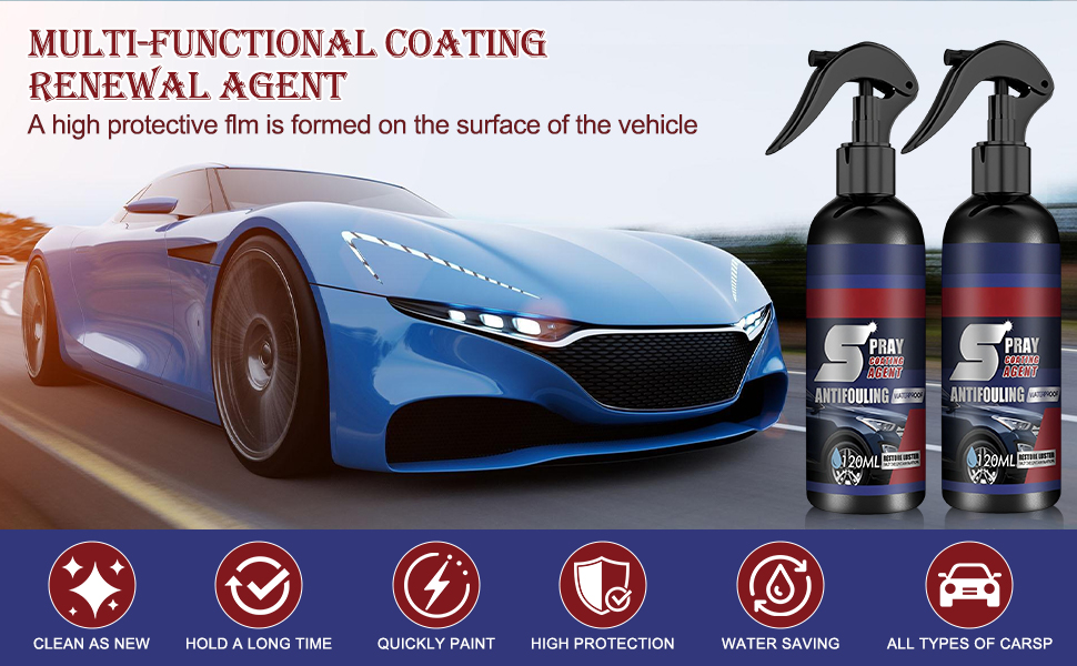 .Nanotechnology Car Scratch Repair Spray