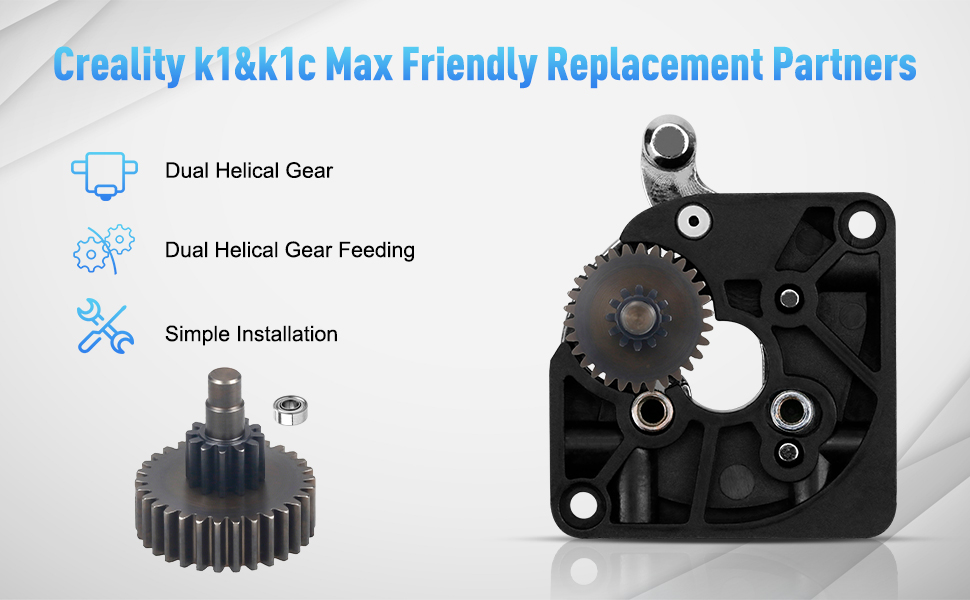 K1 extruder gear