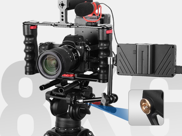 Amazon | NEEWER ビデオ雲台 三脚フルードヘッド クイック