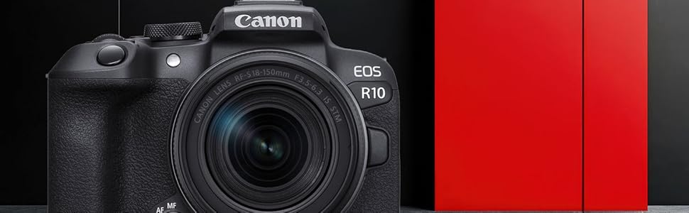 Canon EOS R10 Mirrorless Camera with 18-150mm Lens