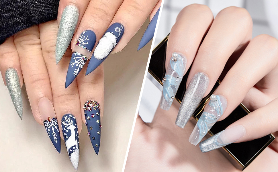 nail form nail forms for builder gel for acrylic nails sticker short almond guide sticker xl