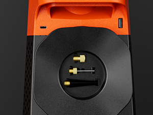 Compresor de aire portátil con inflador de neumáticos S5