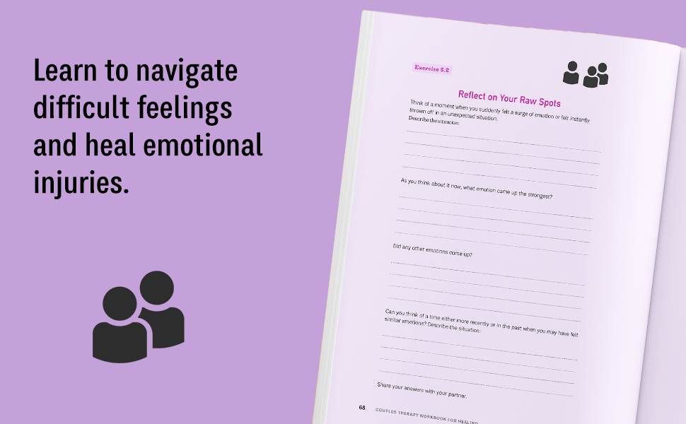 Learn to navigate difficult feelings and heal emotional injuries.