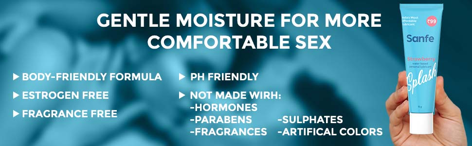 Sanfe Splash Strawberry Lubricant