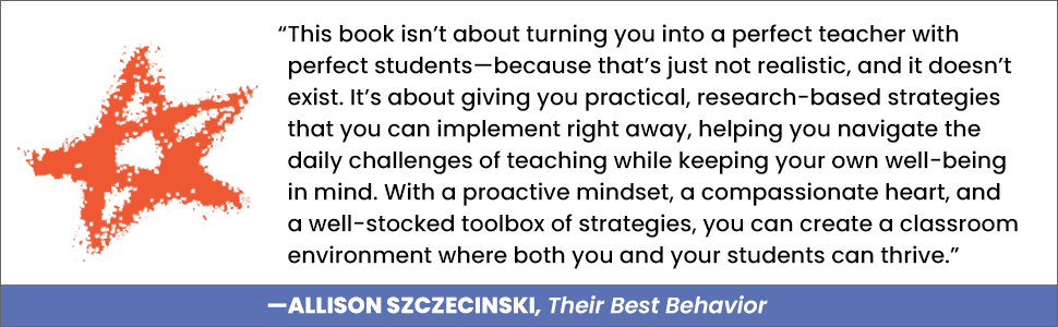 Quote from Allison Szczecinski, author of Their Best Behavior