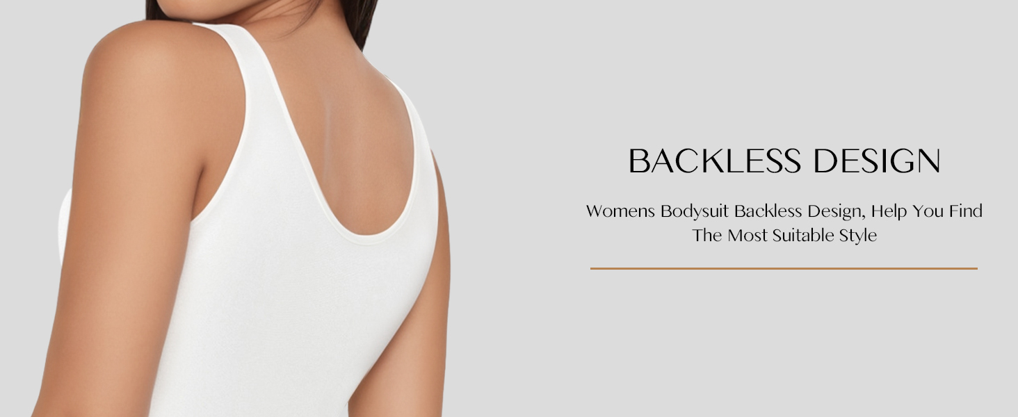 bodysuits women U neck sleeveless thong shapewear tummy control compression snatched