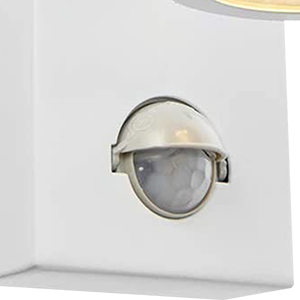 National Lighting PIR Outside Lights - Outdoor Security Lights - Matt Black Motion Sensor Presence Detector External Lantern Light - IP44 Rated 7W 240V LED GU10 Lamp (Not Included) 19 National Lighting