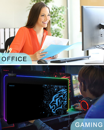 excovip Large Mouse Pad XL - Unique Desk Mouse Mat with Built-in Python ...