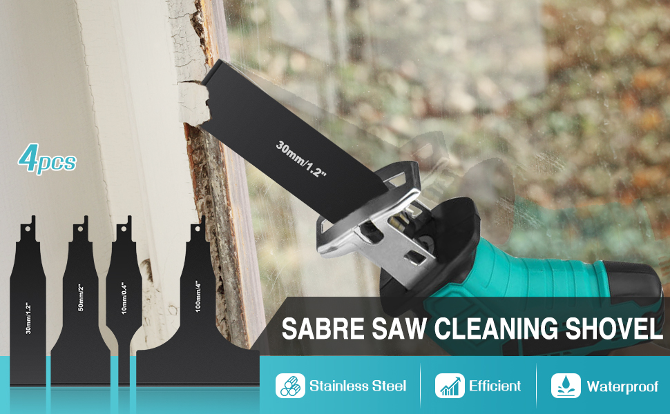 Halaron Reciprocating Saw Saber Blade,Heavy Duty Carbon Steel Scraping