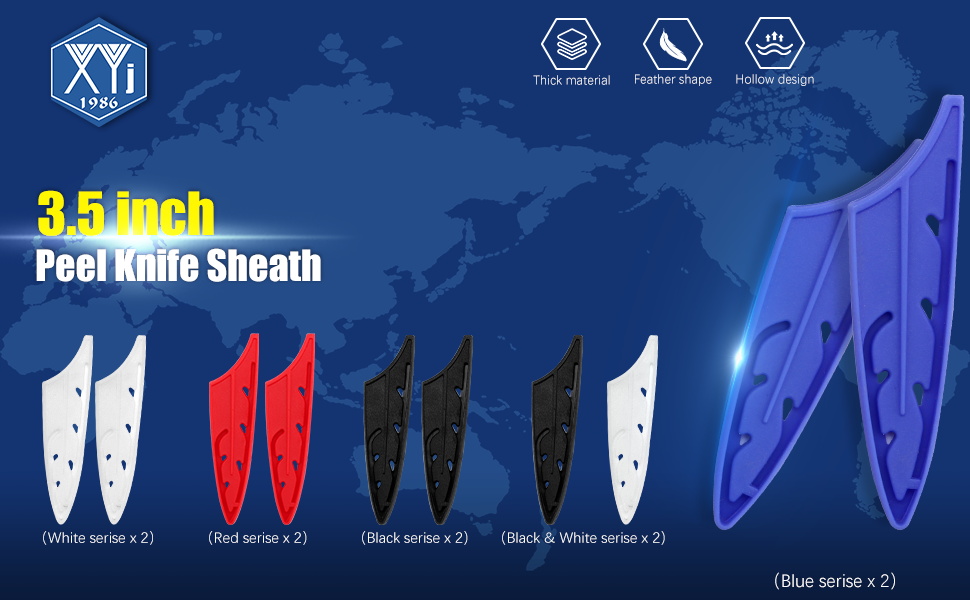 XYJ 2pcs/set Universal Knife Cover Knife Blade Guards Protector