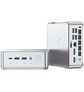 KAMRUI P2 Mini PC, AMD Ryzen 3300U (Upgraded N95,up to 3.5GHz,4C/4T),Mini PC Win11 PRO 16GB RAM 2...